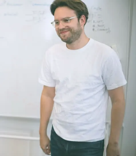 nicolai smiling